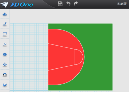 学校篮球场怎么画简单又漂亮(3D创意设计“教材”连载之十九 篮球场)