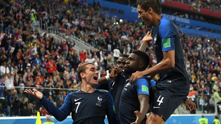 世界杯决赛法国视频(世界杯-法国1-0淘汰比利时进军决赛！格子助攻乌姆蒂蒂头槌制胜)