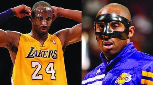 nba有哪些球员戴过面具(NBA7大面具侠谁最帅?詹皇戴黑面具被禁，面具太小遮不住奥胖大脸)