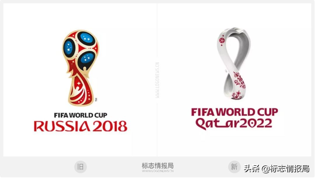 世界杯的标志图案(哈哈！2022年世界杯LOGO刚亮相就被网友玩坏了)