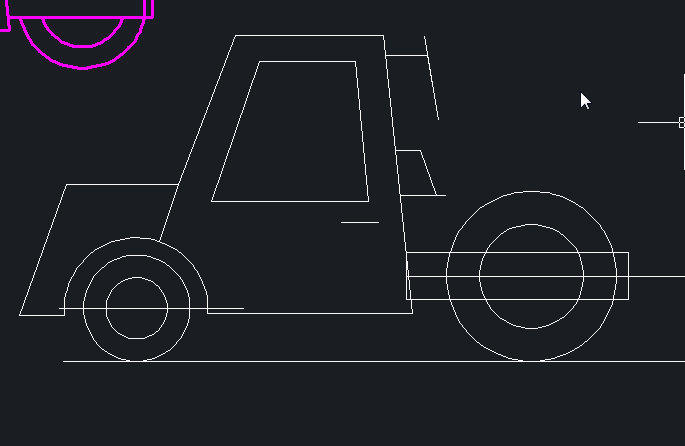 工程车简笔画(CAD简笔画：火神山医院网红工程压路车，多尔衮)