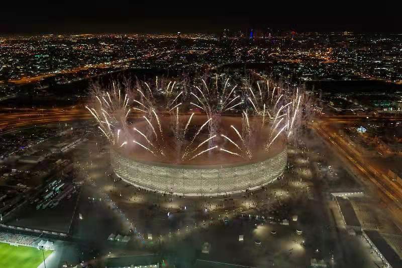2018世界杯各球场标志(2022卡塔尔世界杯第6座比赛球场揭幕)