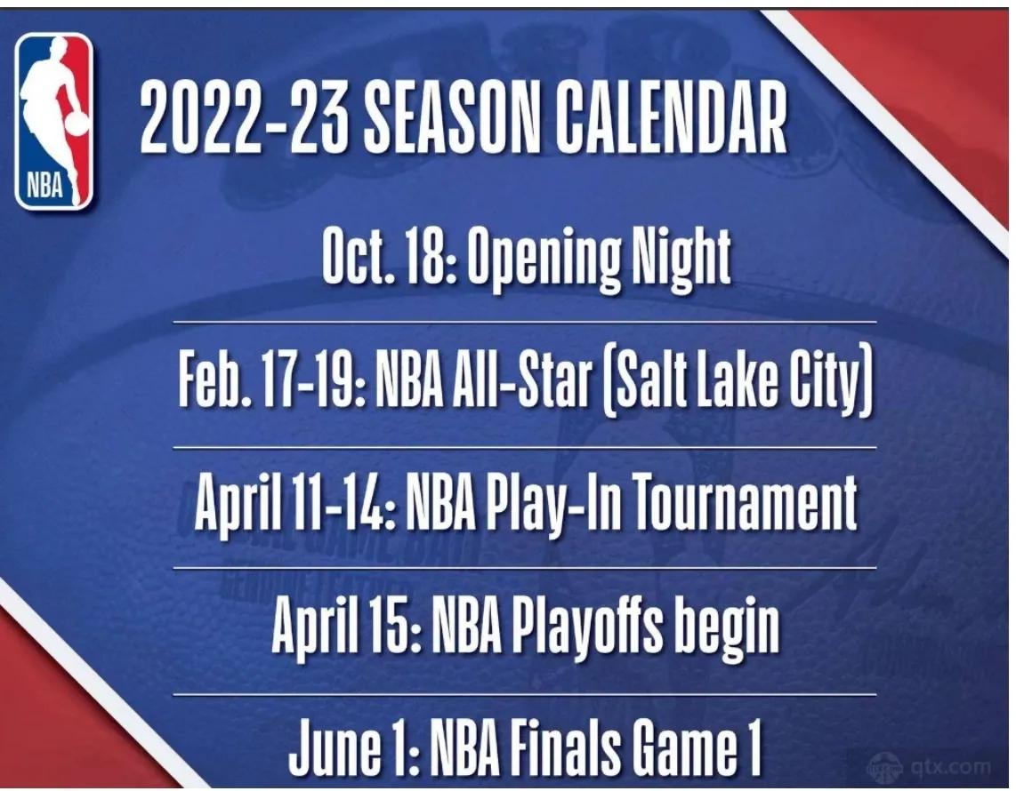 12个队篮球赛程(展望新赛季-2022-2023赛季NBA赛程安排)
