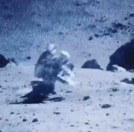 灰尘的作用(美国宇航员在月球突然摔倒，网友却炸锅了：灰尘是怎么回事？)