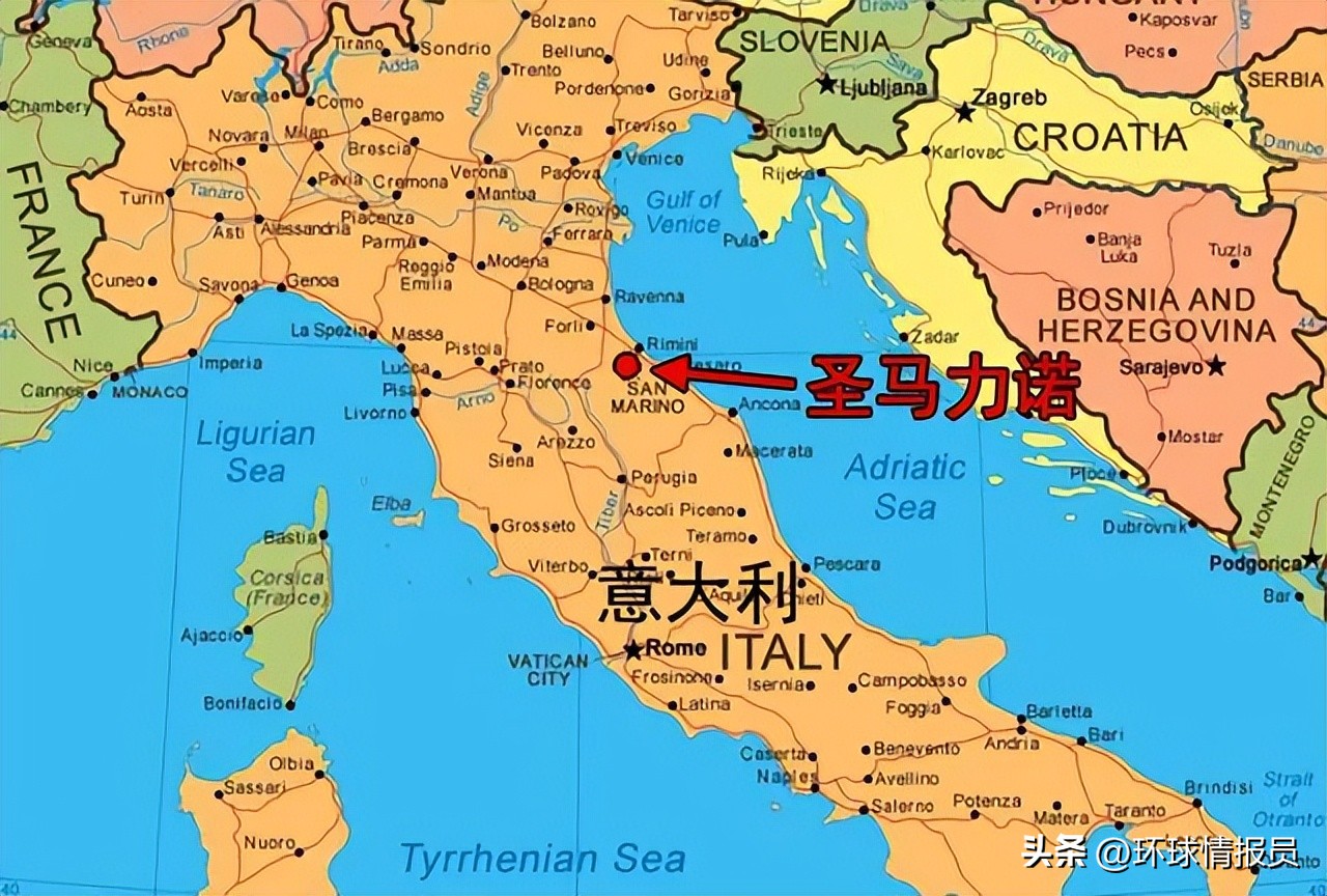 意大利国家中的国家是哪一个(人类现存最古老的共和国，为何是被意大利包围的圣马力诺？)