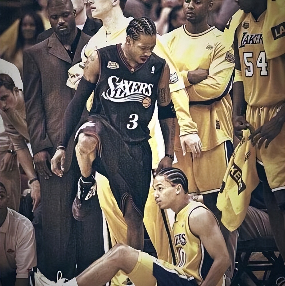 2001年nba总决赛录像回放(NBA总决赛顶级时刻：2001年阿伦·艾弗森跨过泰伦·卢)