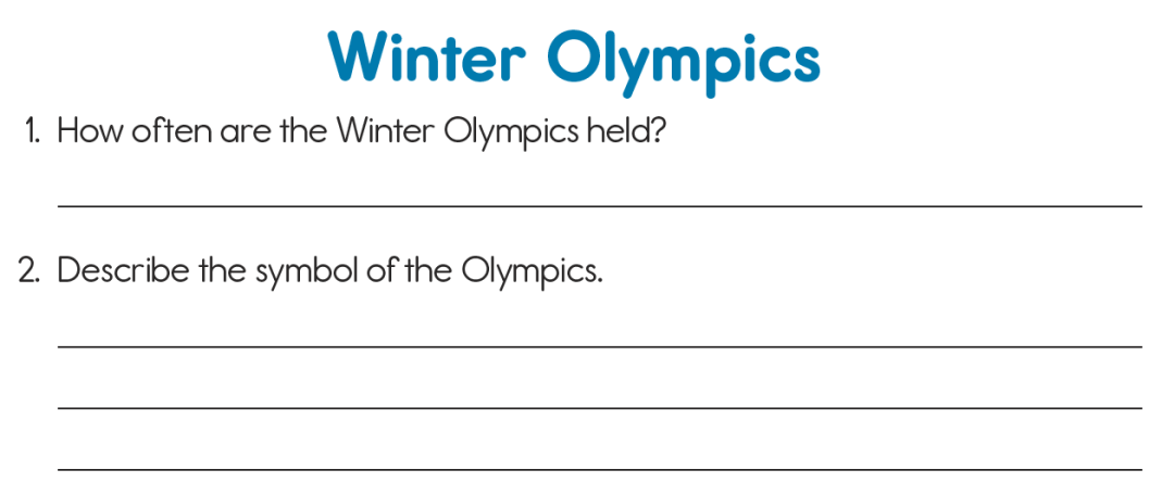 写奥运会作文的好题目有哪些(如果作文考冬奥：这4大范文，20个关键词，孩子能用到)