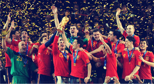10年世界杯智利比赛(史话世界杯：2010年南非，见证新王加冕)