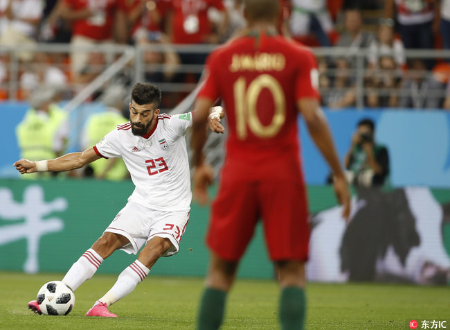 世界杯伊朗对葡萄牙回放录像(世界杯 第3轮 伊朗战平葡萄牙 握手言和)