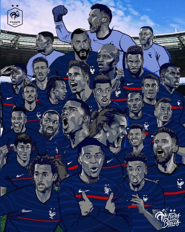 2021欧洲世界杯法国6号(法国欧洲杯名单出炉，本泽马回归)