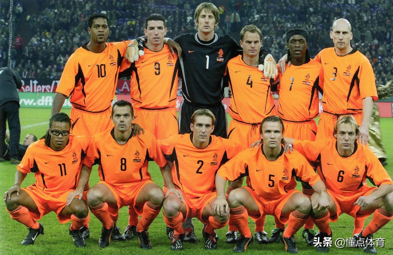 2014年巴西世界杯荷兰队(荷兰队史10大射手：范尼第7，罗本第5)