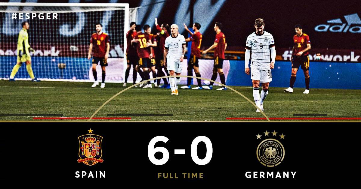 巴西队与德国队世界杯战绩(德国队0-6惨败，巴西：我们当年是怎么输7个的?)