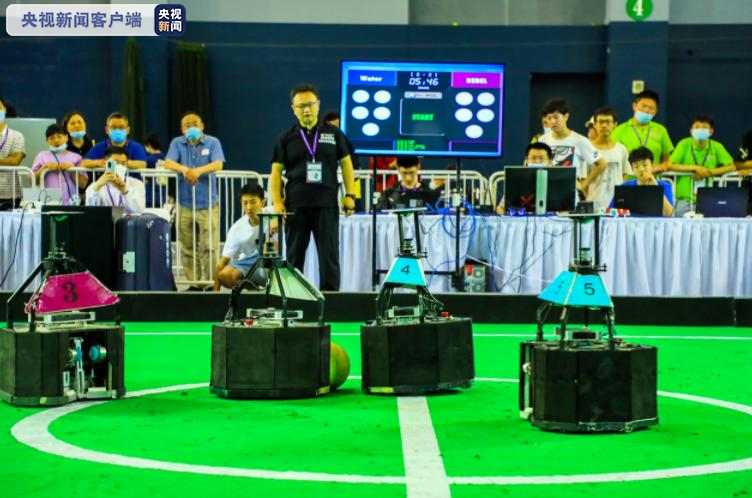 历届机器人世界杯(机器人组团开踢 两大机器人世界杯赛事在天津举行)