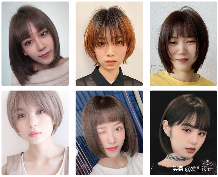 发型图片女2020最新款(2020最新短发推荐（210款），送给想剪短发的你)