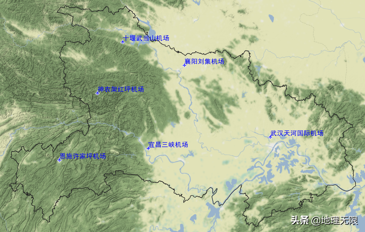 湖北有几个机场(湖北省民用运输机场、通用机场分布地图)