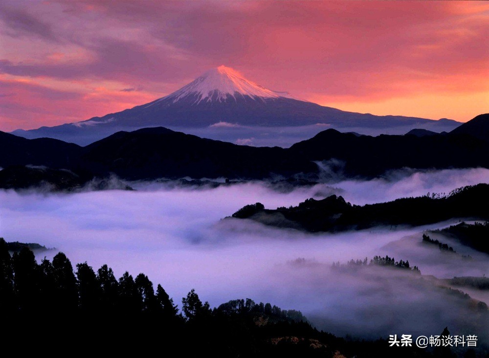 日本上一次富士山火山爆发的时间(文字记录富士山已经喷发18次，如今沉睡314年，下一次能预测吗？)