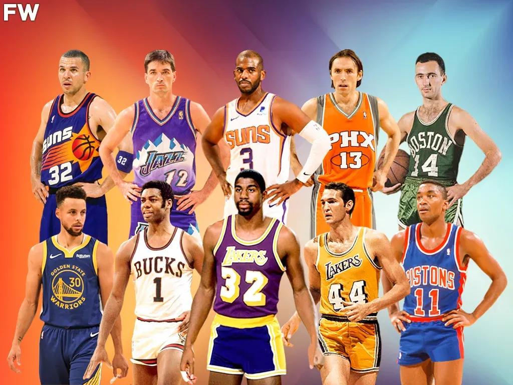 哪些nba篮球明星厉害(美媒FW列出了NBA历史上最伟大的20名控球后卫，欧文第19名)