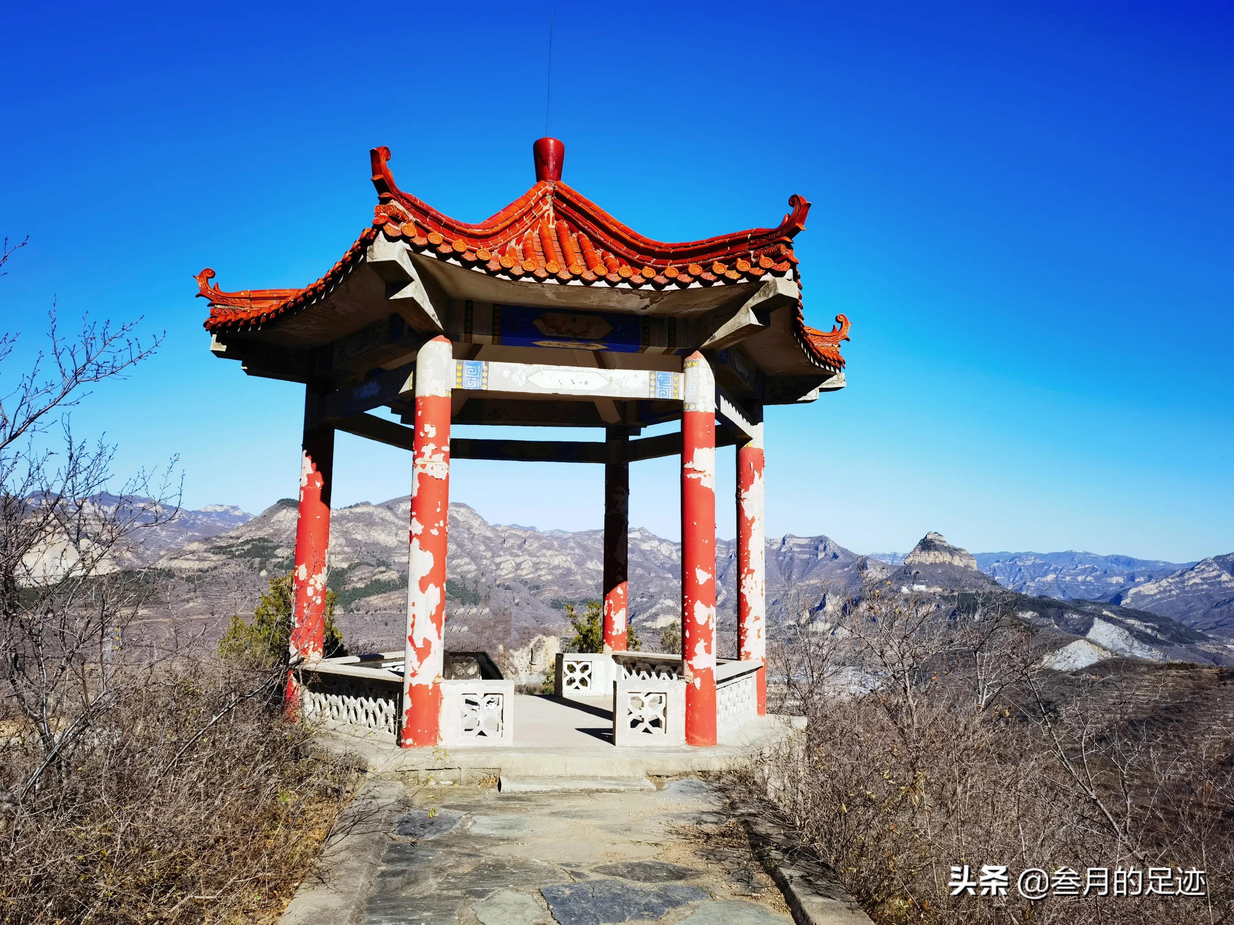 怎么用手机看足迹图(北京房山免费景点，山峦庙宇，人少景美的轻徒步线路)