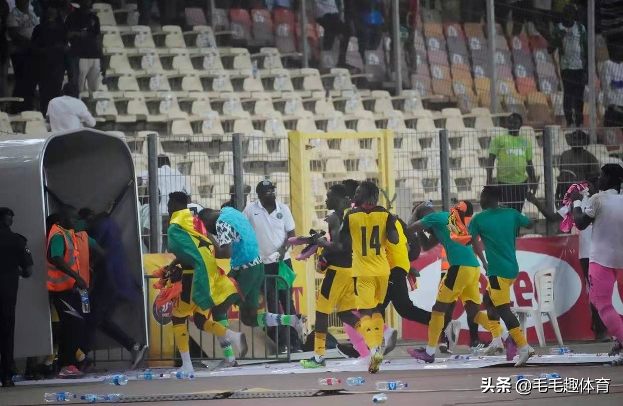 巴西世界杯法国vs尼日利亚(上千球迷围殴尼日利亚球员，用矿泉水瓶砸球场，警方动用催泪瓦斯)