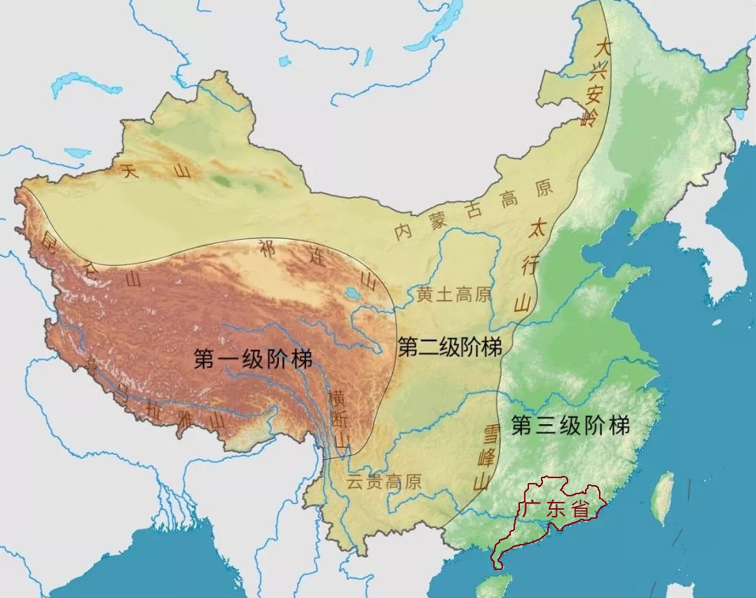 珠江三角洲(广东省地形特征：以山地、丘陵地形为主，珠江三角洲地区地势低平)