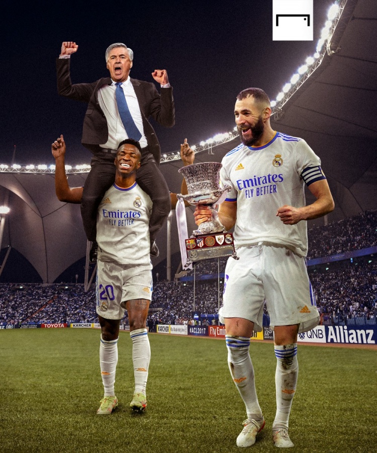 2013年欧冠冠军是谁(西超杯决赛2-0胜毕巴，安切洛蒂收获了自己作为皇马主帅的第五冠)