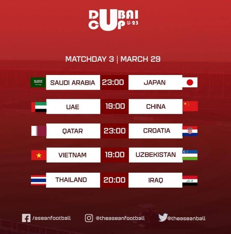 00中国再战阿联酋(迪拜杯第三轮比赛对阵及时间：29日23:00中国再战阿联酋)