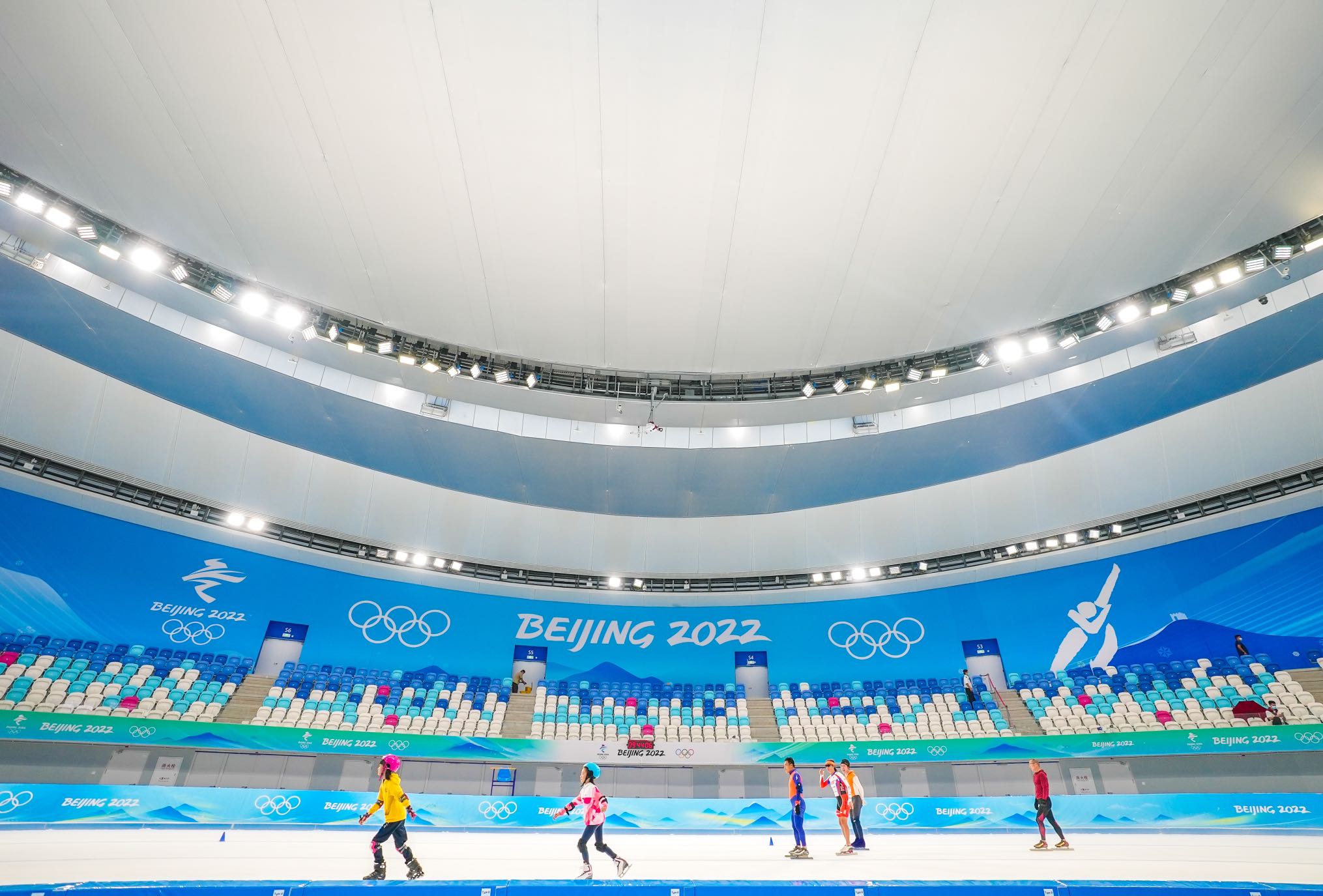 2022年奥运会还有多久(暑假“嗨”玩冬奥场馆②：打卡“最快的冰”)